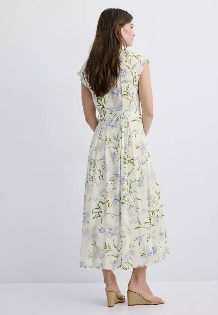 Flowy Flower Printed Dress
