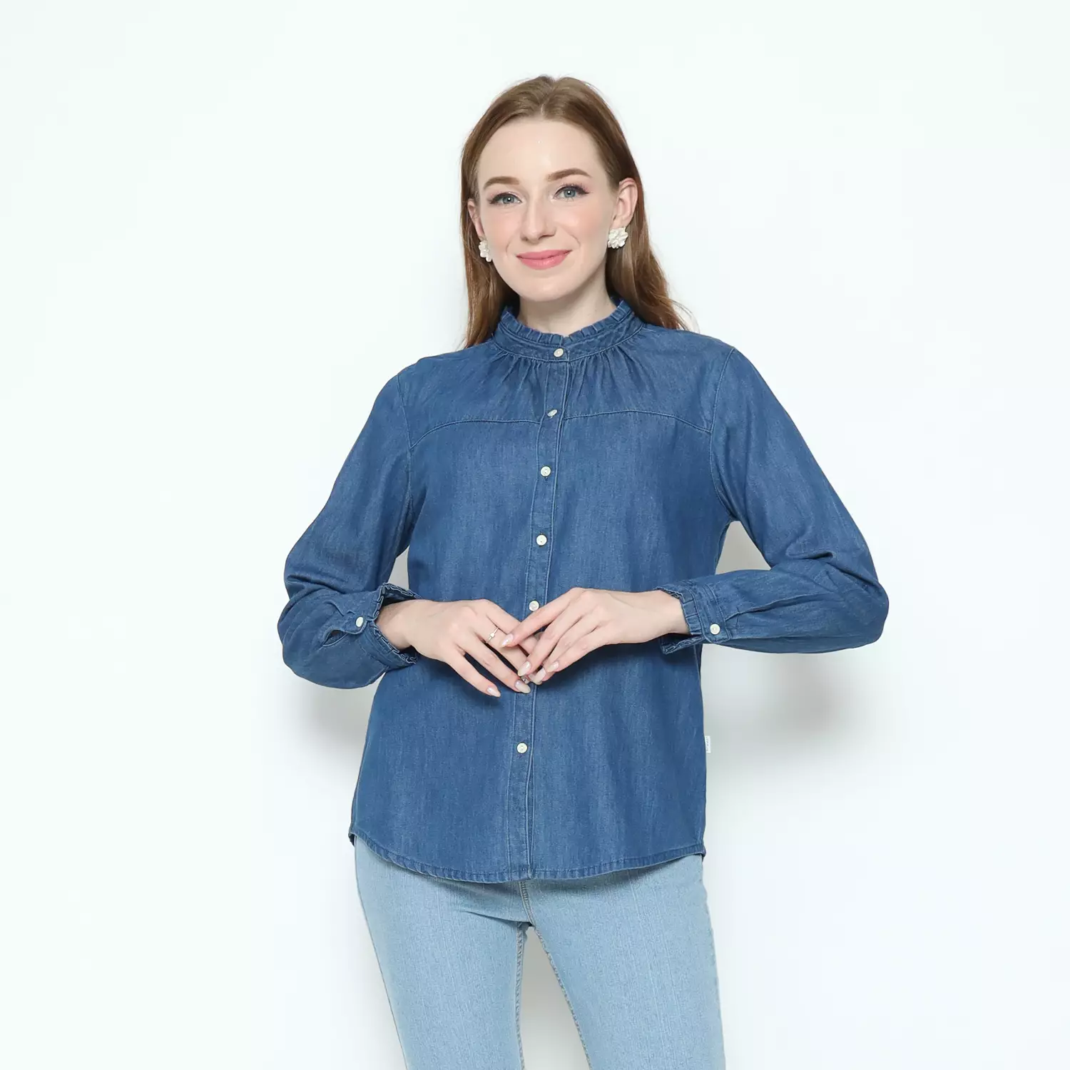 Nadfa Shirt Blue