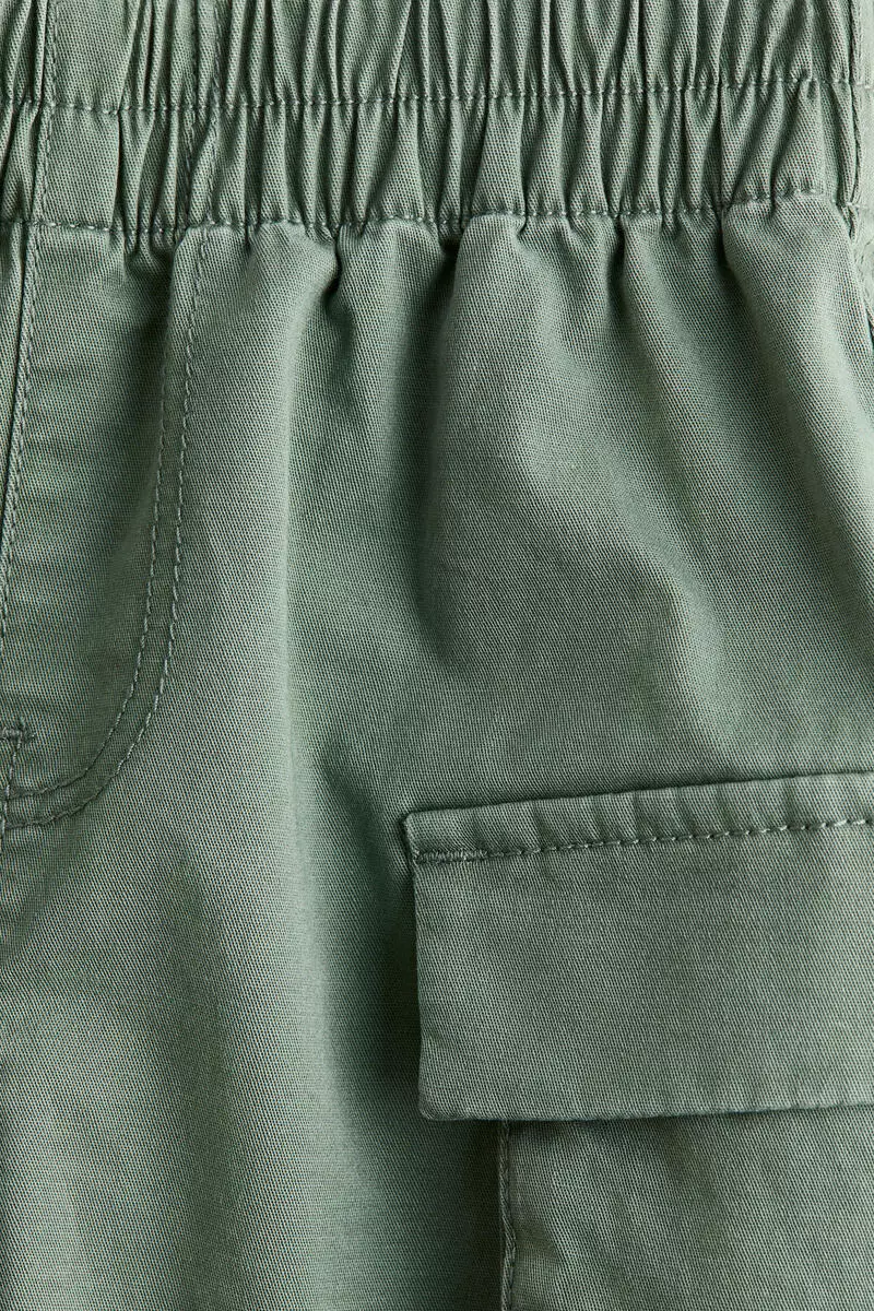 Cotton cargo trousers