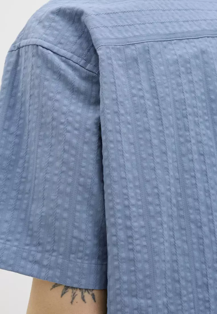 泡泡紗短袖恤衫