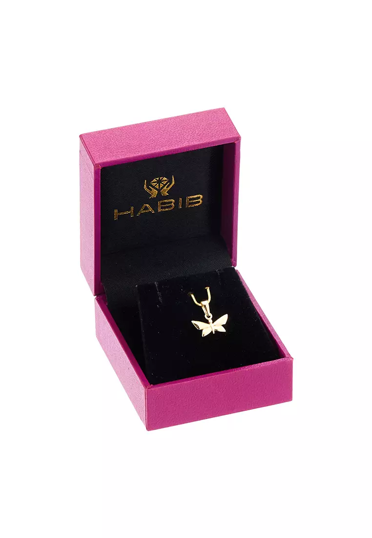 HABIB 375/9K Yellow Gold Pendant MNM348(P)
