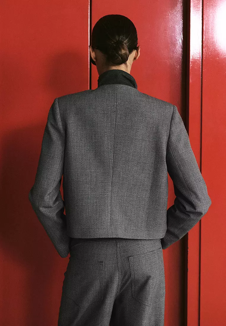 Crop Suit Blazer