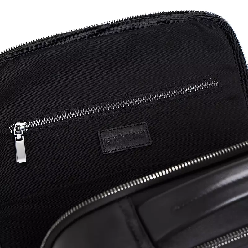 Backpack Tas Ransel Pria Kulit Gino Mariani Arigo Black