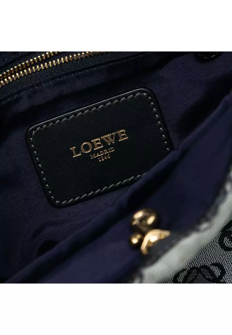 二手 Loewe Anagram 帆布托特包