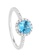 HABIB 金色 HABIB Albion Blue Topaz Diamond Ring E5BD3AC0B72B8CGS_1