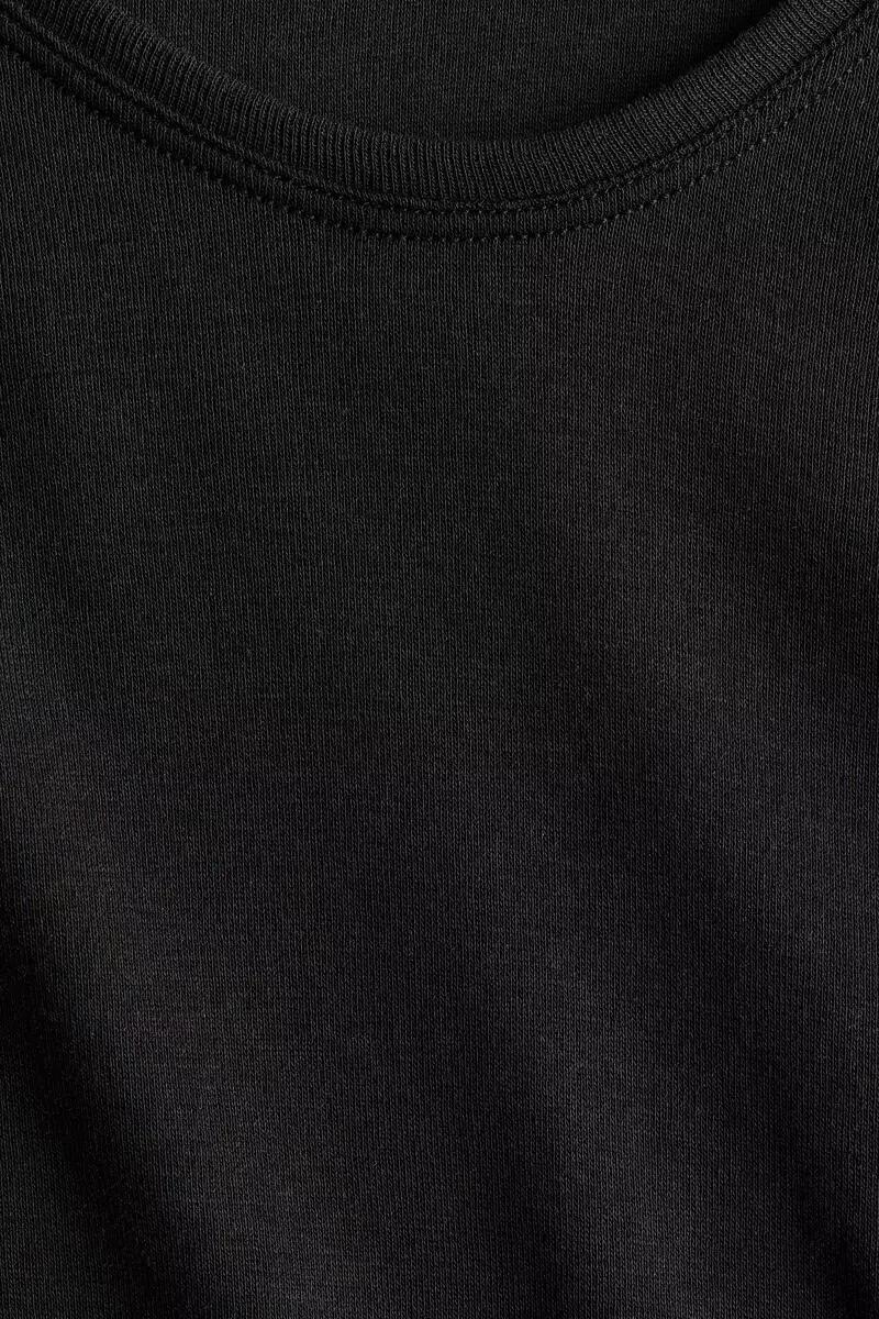 Scoop-neck pima cotton top