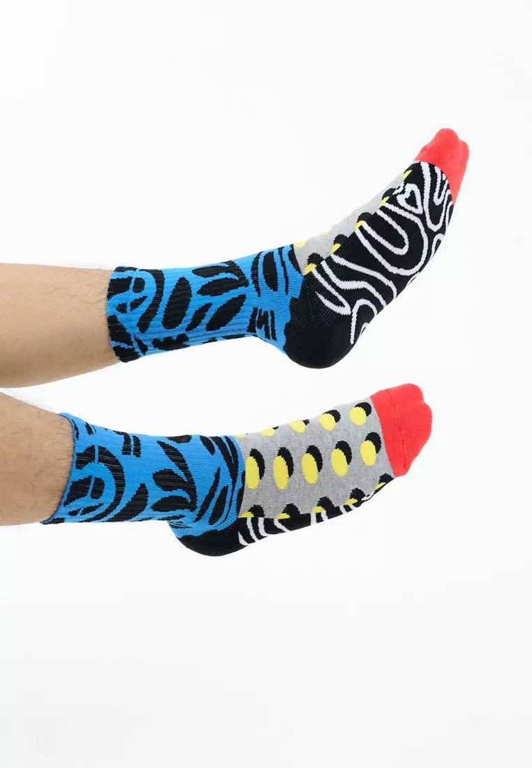 3Second High Cut Socks Mixed 4 OL-050925