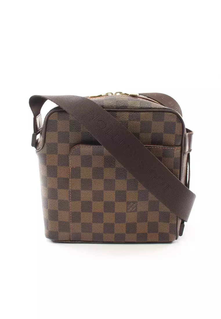 Louis-Vuitton Damier Olaf PM Cross-Body Shoulder Bag