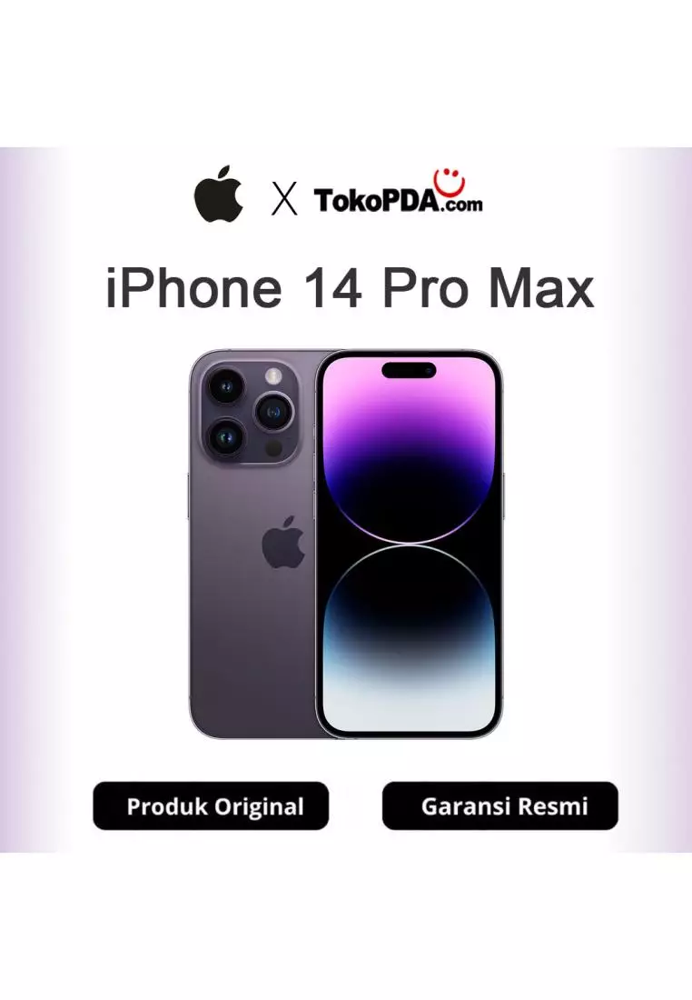 Jual Apple APPLE IPHONE 14 PRO MAX 128 GB ( DEEP PURPLE ) Original