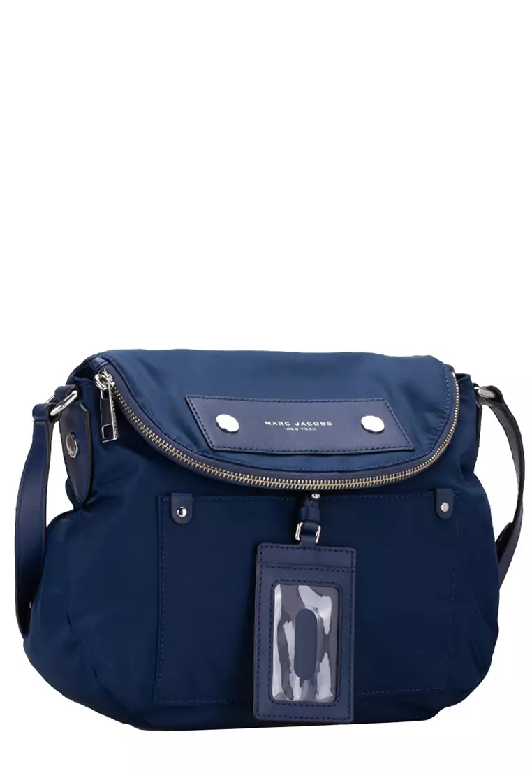 Preppy Nylon Natasha Crossbody Bag in Azure Blue M0014625