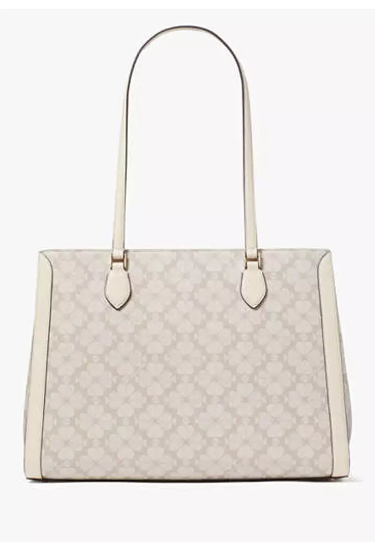 Signature Spade Flower East West Large Laptop Tote