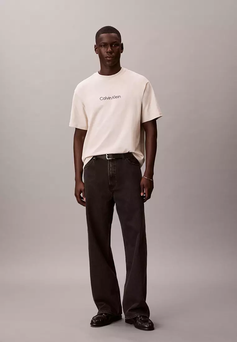 商標圓領T恤 - Calvin Klein Jeans
