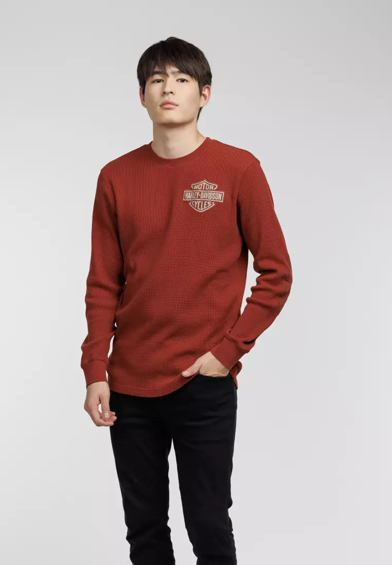 Harley-Davidson Bar & Shield 3D Long Sleeve Tee