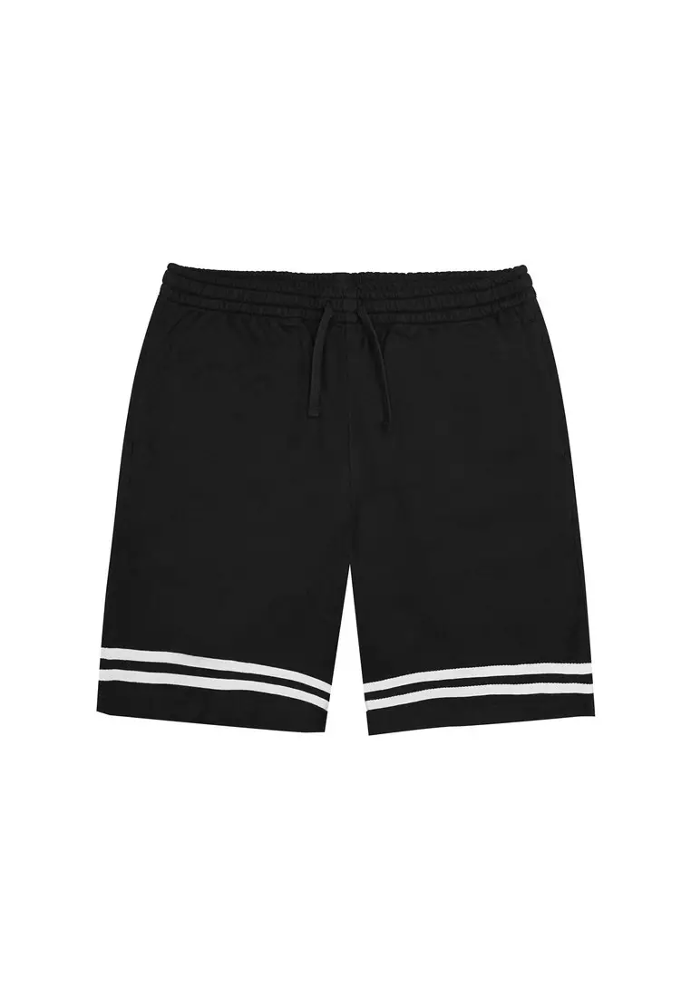3Second Men's Short Pants Regular Fit Baby Terry Sporty Jinma HP-C030725