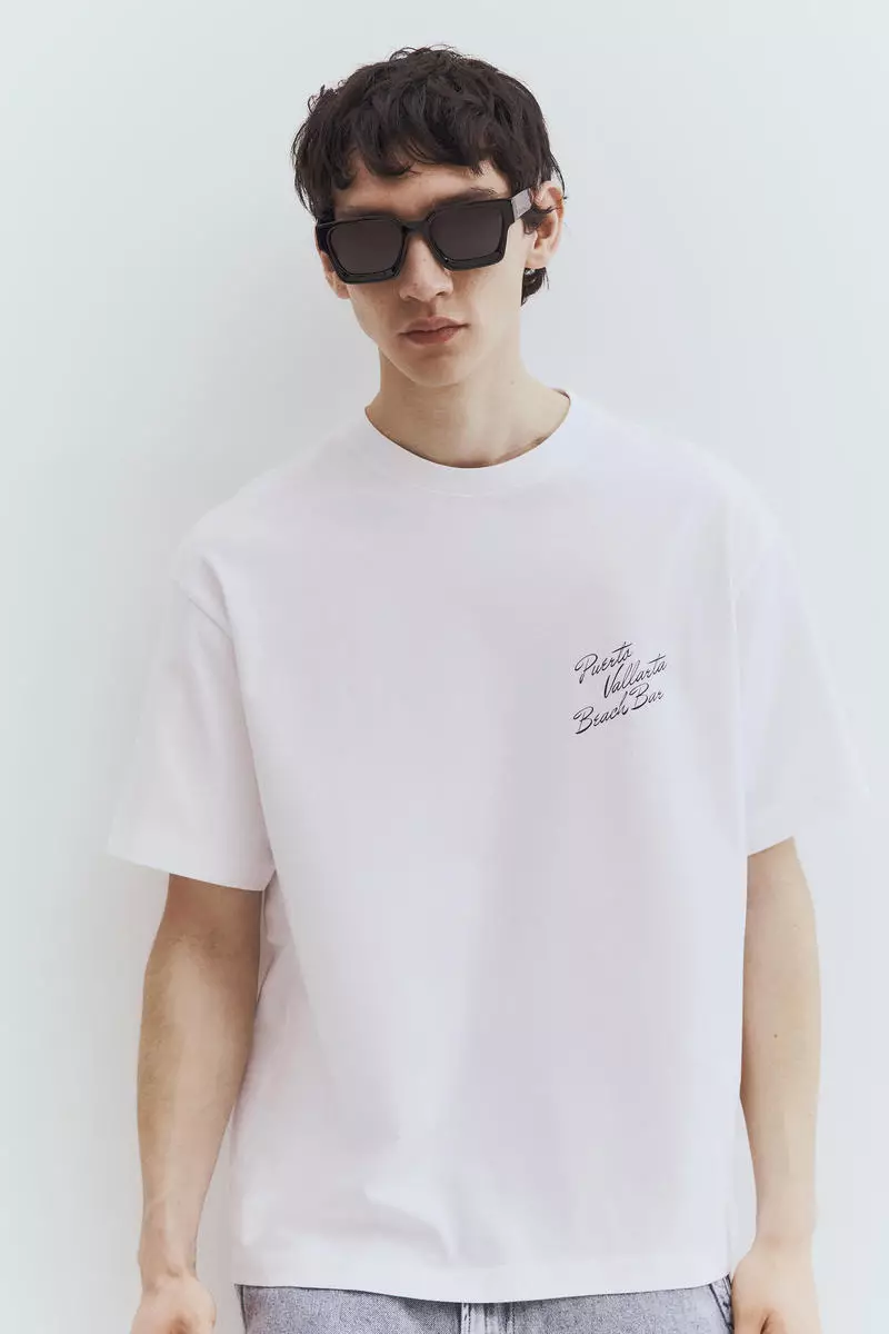 Loose Fit Printed T-shirt