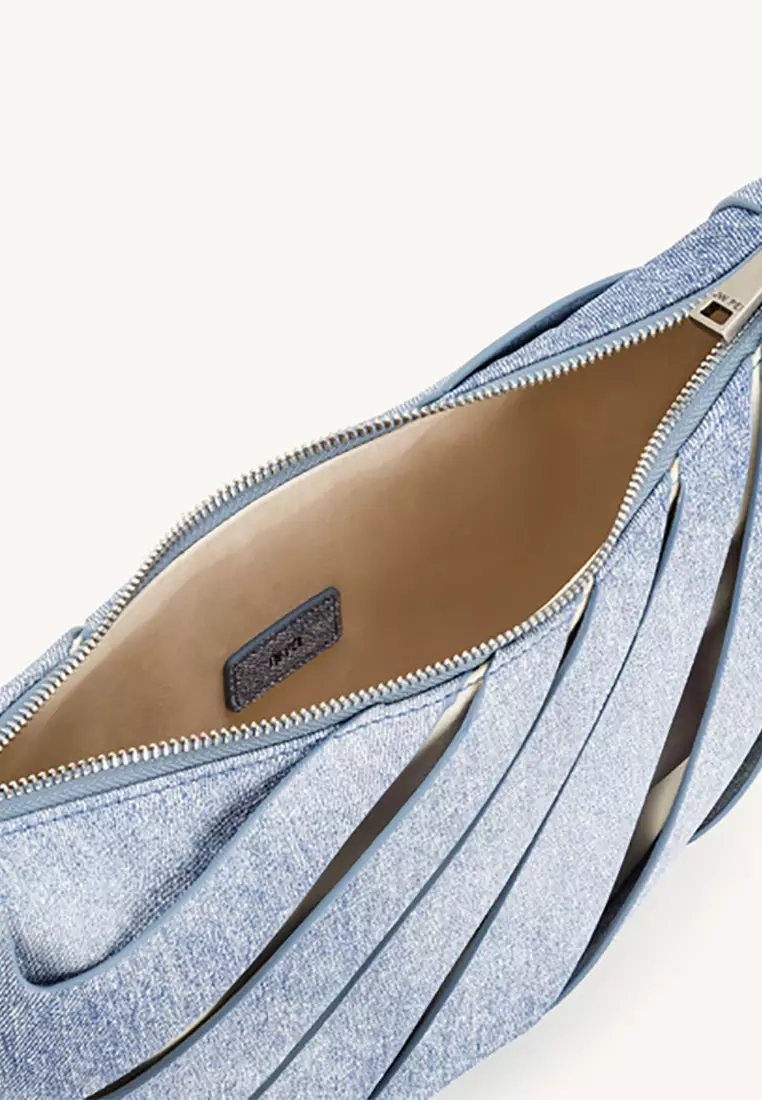 Jana Hollow Out Shoulder Bag - Blue