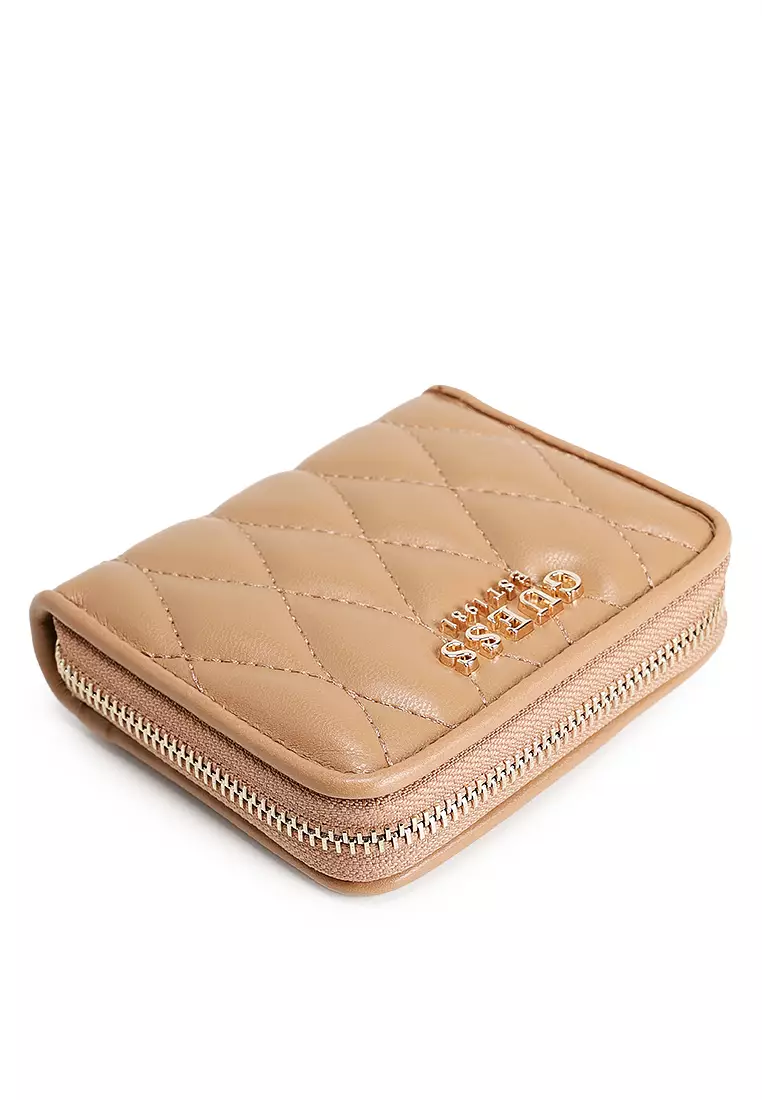 Valla Signature Logo Small Zip Around Wallet