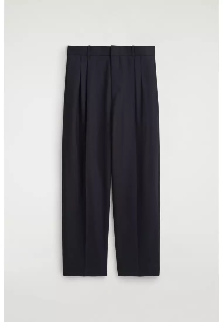 WOOL-FLANNEL TROUSERS