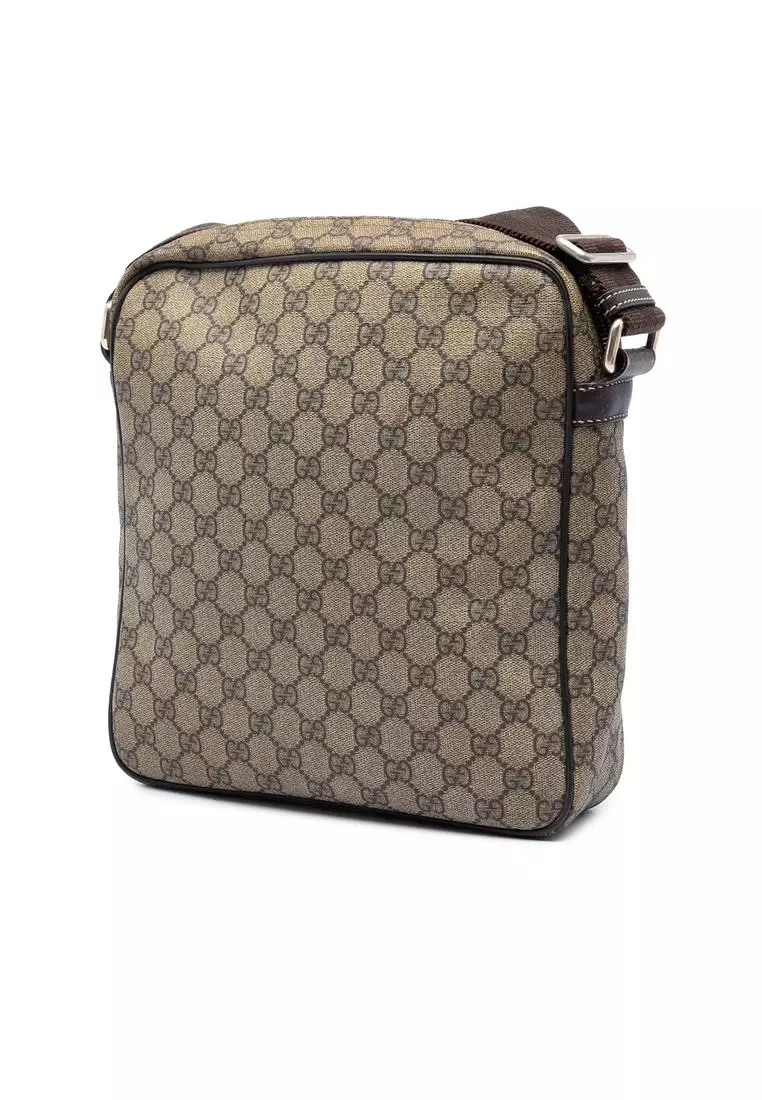 Pre-Loved Gucci Gg Supreme Crossbody