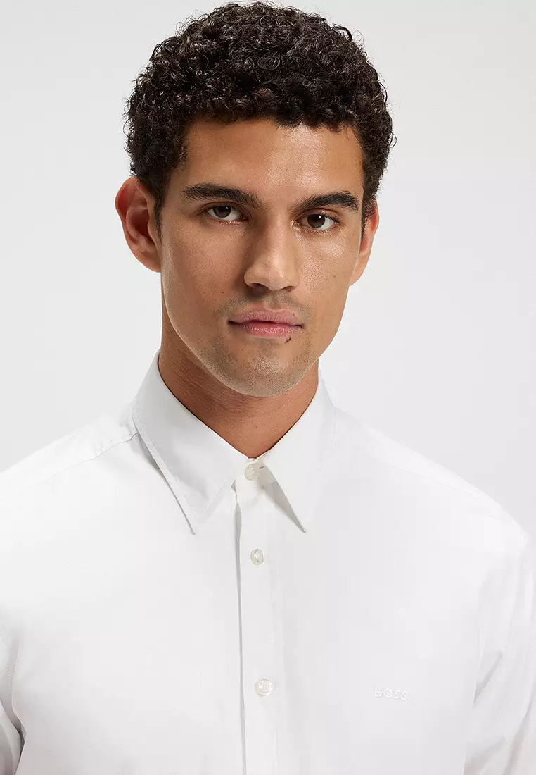 Relegant Poplin Shirt - BOSS Orange