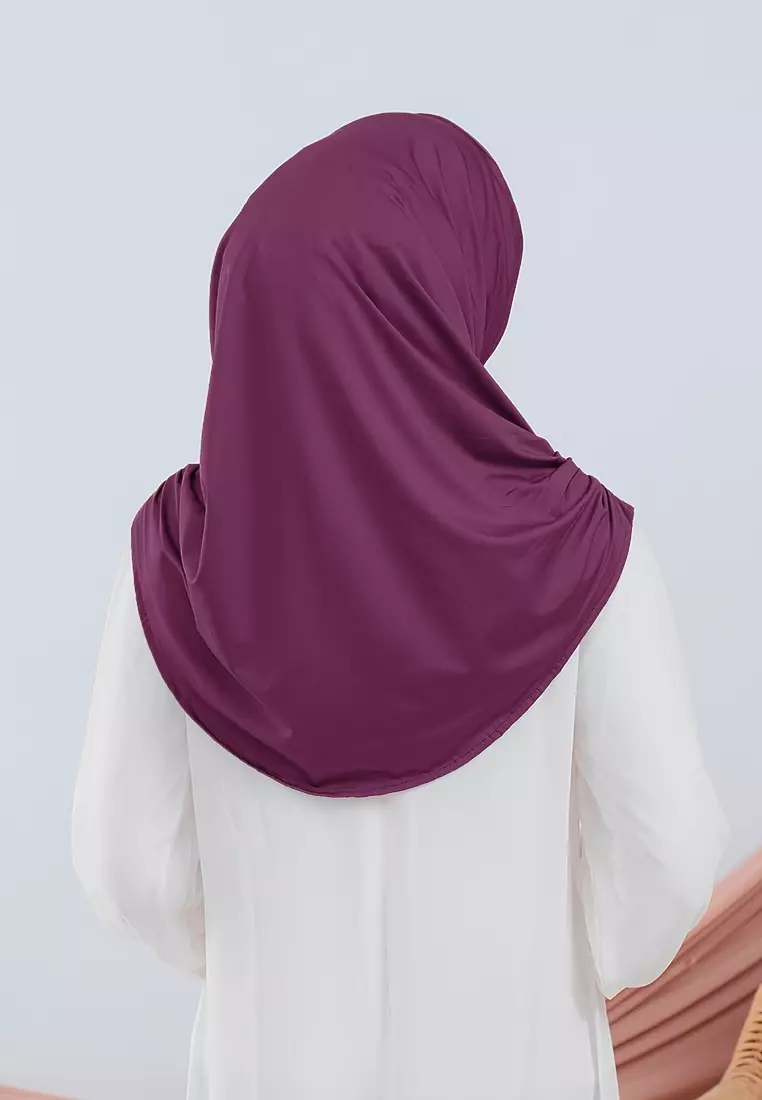 HIJAB INSTAN VALEEQA - BURGUNDY