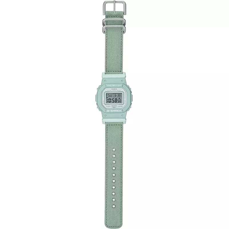Jam Tangan Wanita Casio G-Shock GMD-S5600CT-3DR Coexist Collection Digital Dial Green Cloth Band
