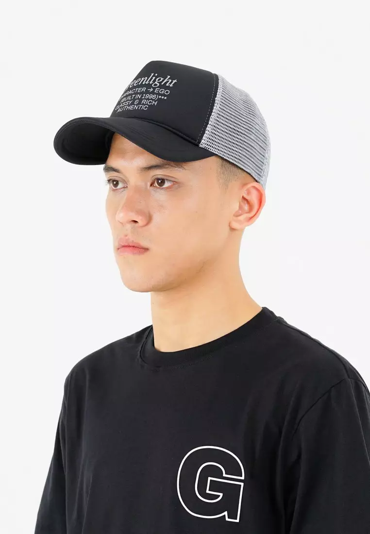 Greenlight Men's Trucker Hat Polyester Fusse OL-C081224