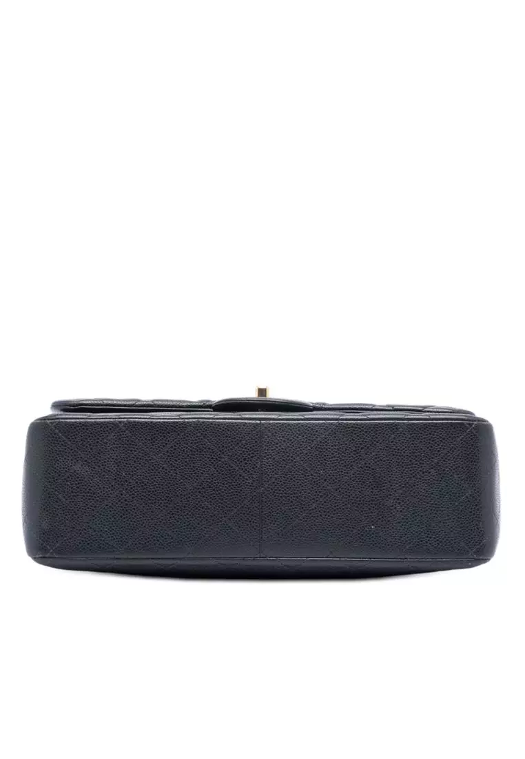 Pre-Loved Chanel Jumbo Classic Caviar Double Flap