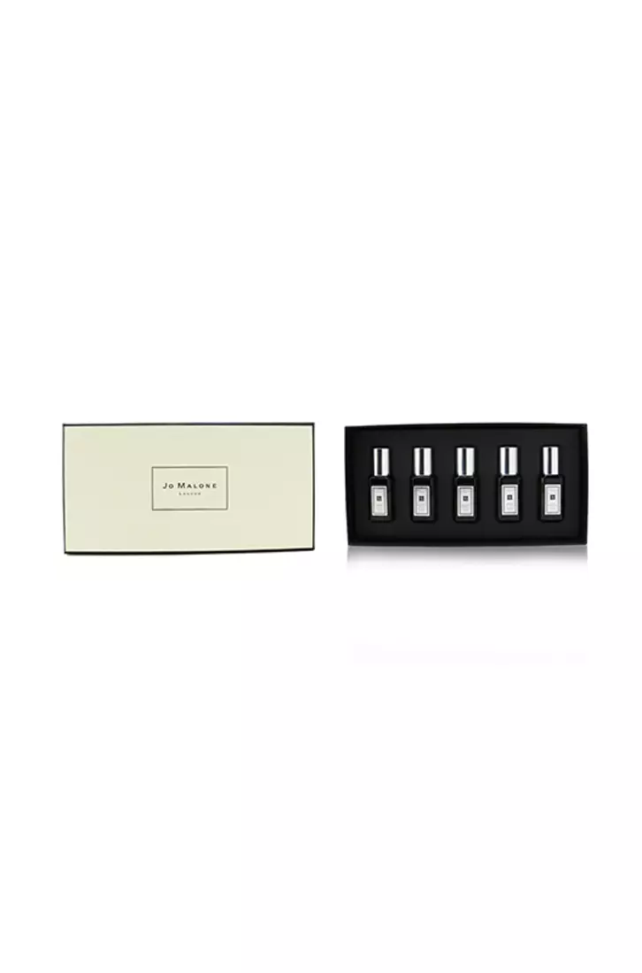 JO MALONE - Cologne Intense Collection: Tuberose Angelica, Velvet Rose & Oud, Dark Amber & Ginger Lily, Myrrh & Tonka, Oud & Bergamot 5x9ml/0.3oz