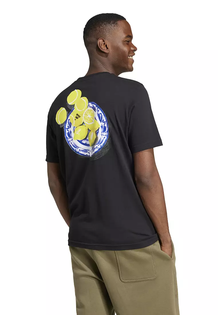 Buy ADIDAS Lounge Still Life Lemons Graphic T-Shirt 2025