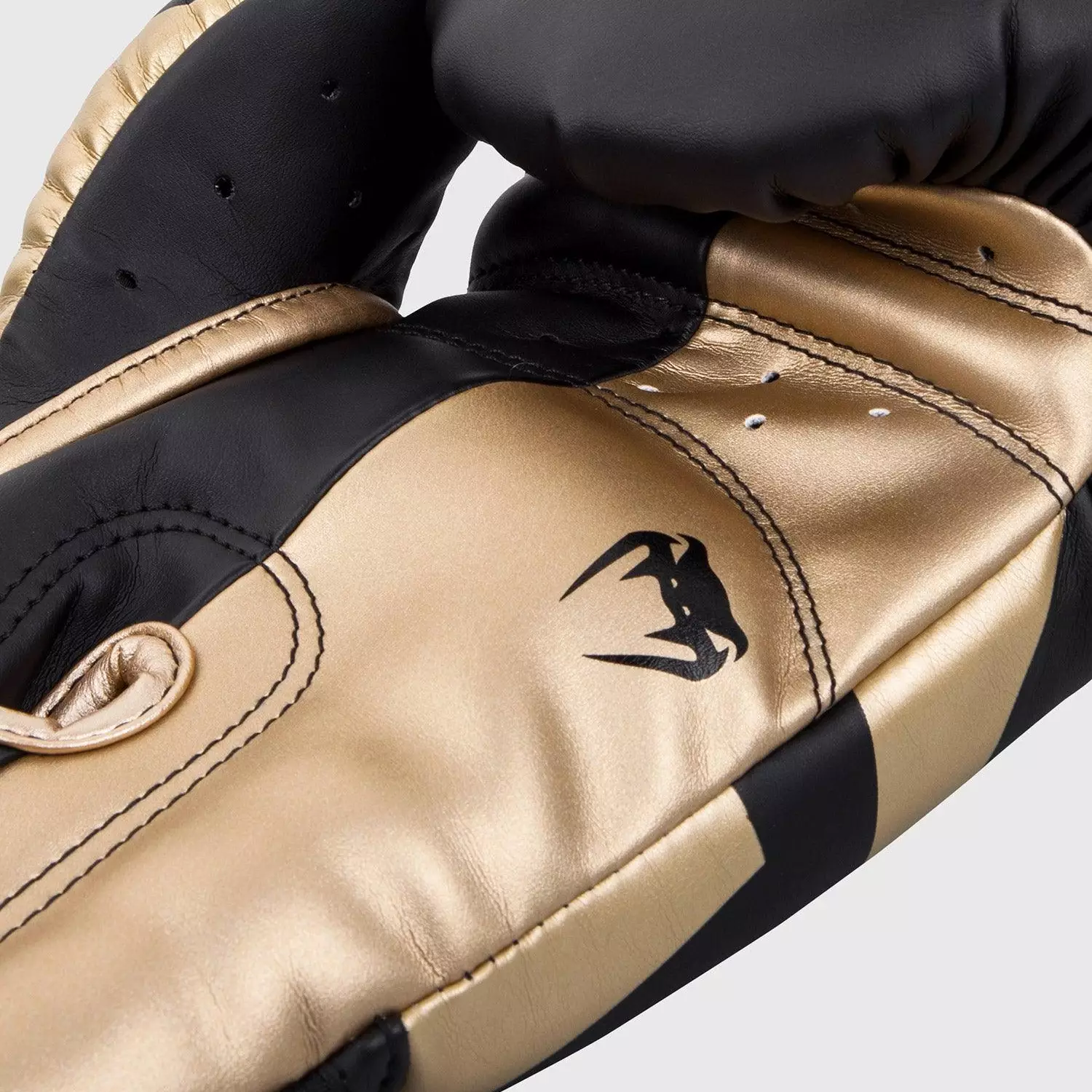 Sarung tinju boxing glove Venum Elite Boxing Gloves Black/Gold 12oz