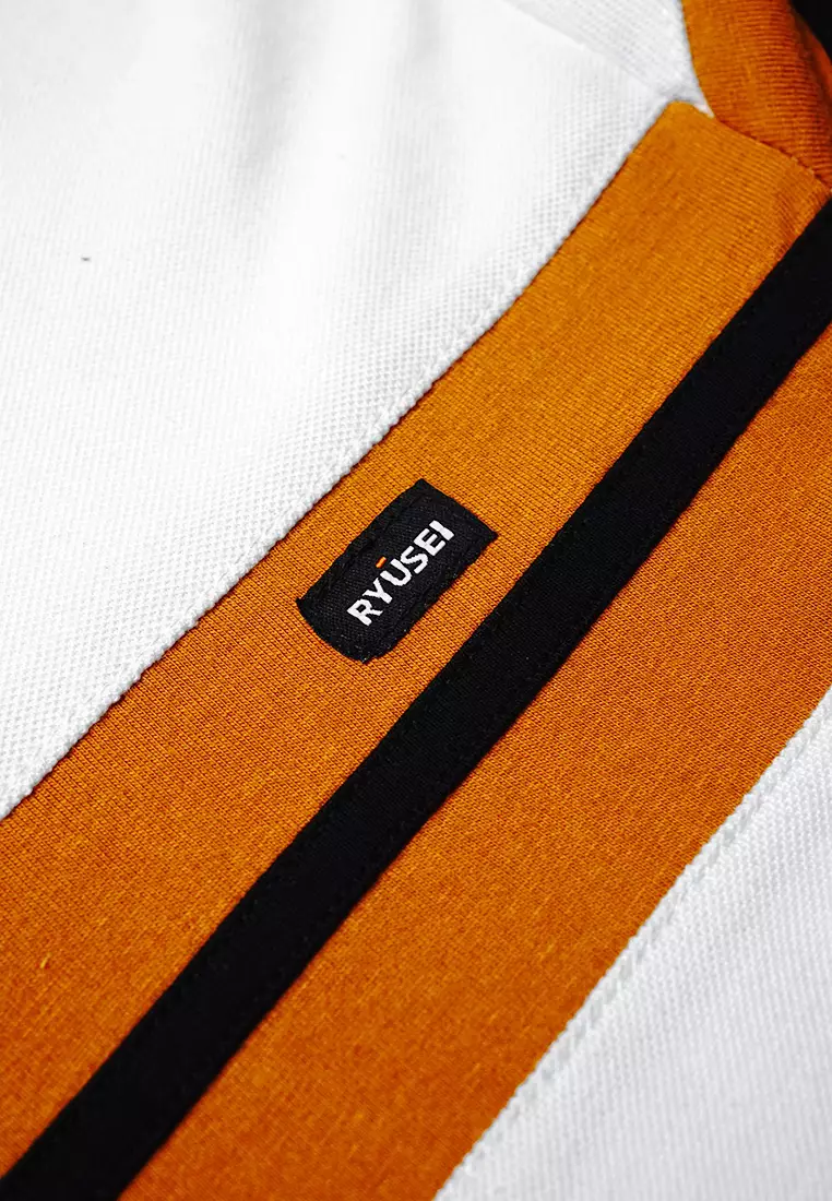 Ryusei Polo Shirt Mitsuhiro CMB White