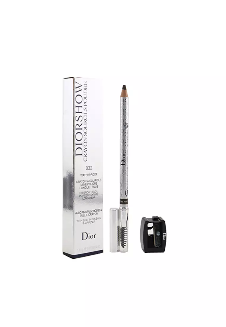 Discount on Christian Dior  shoes - SKU: Christian Dior - Diorshow Waterproof Crayon Sourcils Poudre - # 032 Dark Brown 1.19g/0.04oz