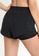 HAPPY FRIDAYS black Fast Dry Sports Cover Shorts DSG95 23A1FAAA49A11DGS_5