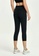 B-Code black ZWG1103b-Lady Quick Drying Running Fitness Yoga Leggings-Black 7D5E5AAA059A7BGS_3