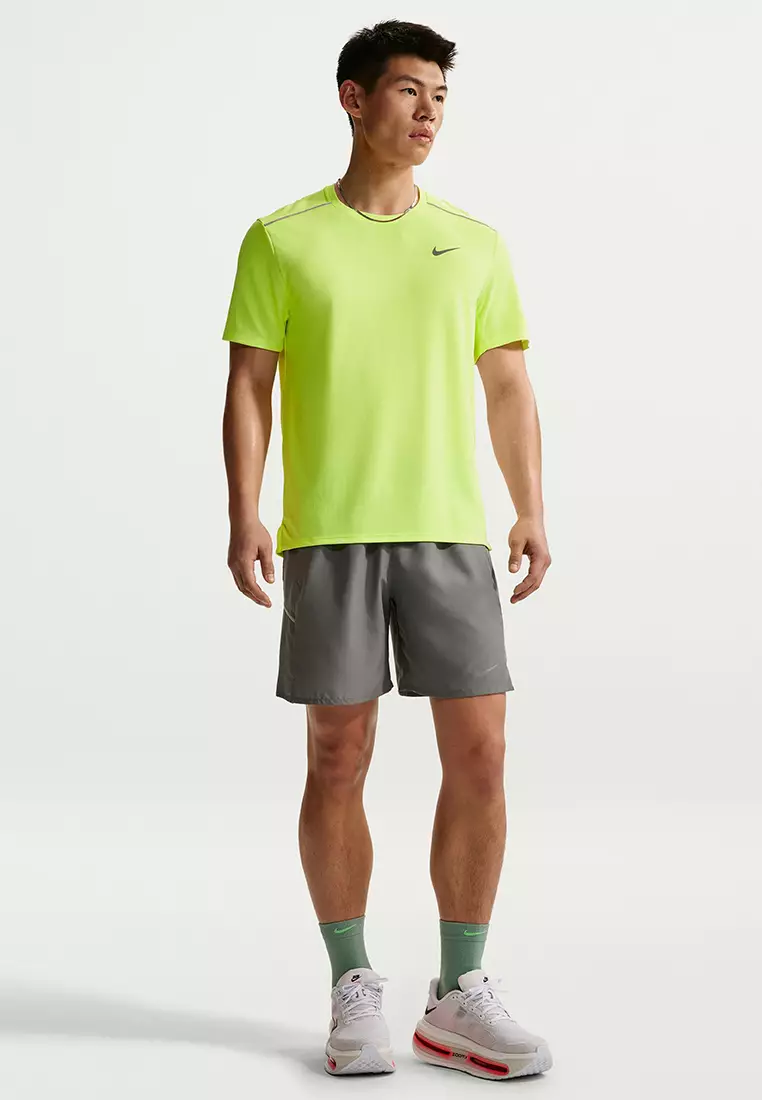 Miler Men's Dri-Fit UV Protection Short-Sleeves Running Top