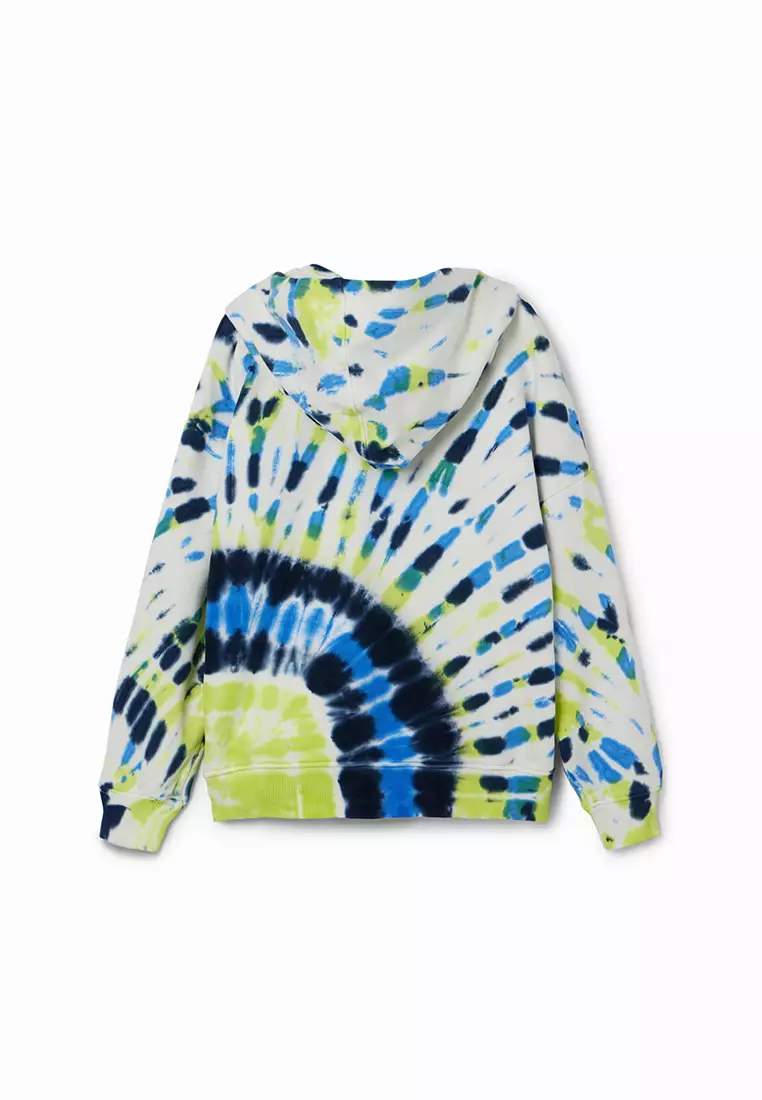 Desigual Boy Oversize tie-dye sweatshirt.