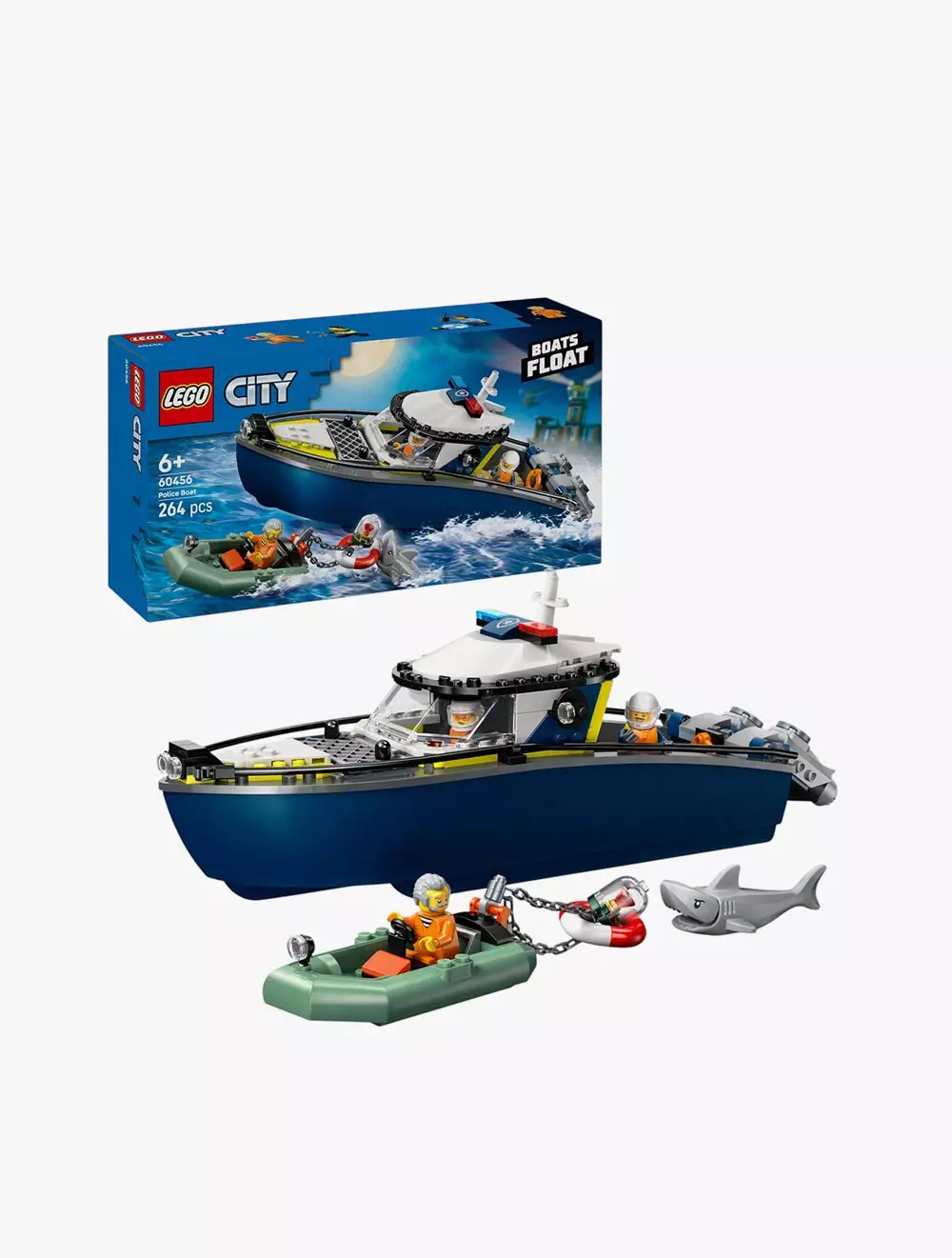 LEGO® City Police Police Boat Chase - 60456