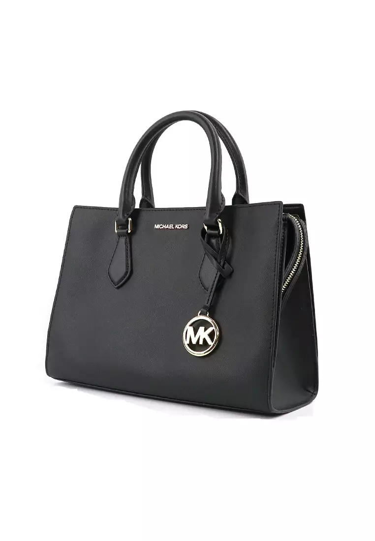 Buy Michael Kors Michael Kors MK SHEILA MD CNTR ZIP SATCHEL NON