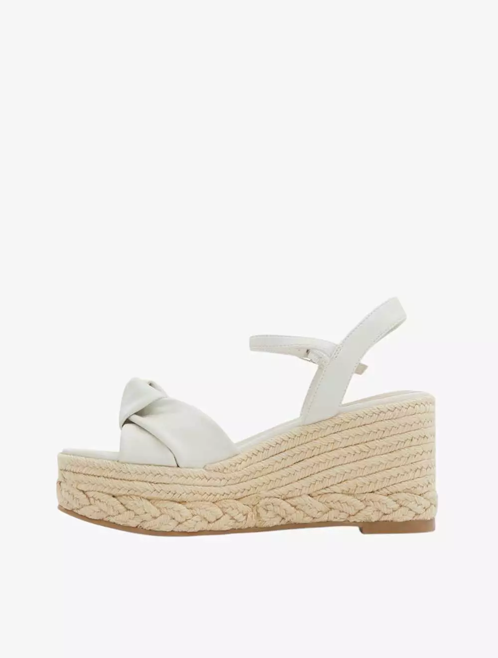 ALDO ANNAMARIE WEDGE SANDALS - WHITE