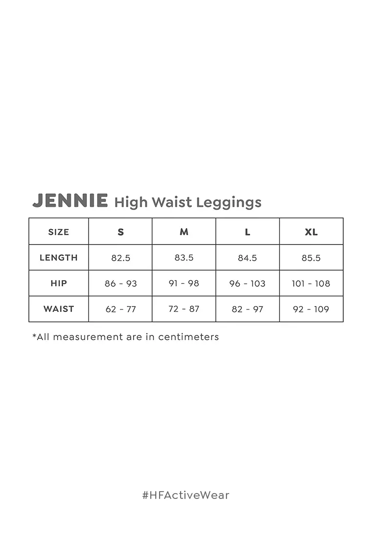 HAPPYFIT JENNIE High Waist Leggings Latte