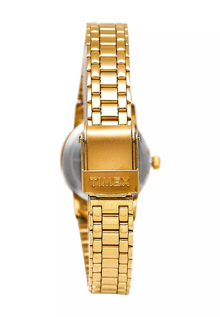 Buy TIMEX Ab Series Gold Stainless Steel Womens Watch Tw00b303e ...