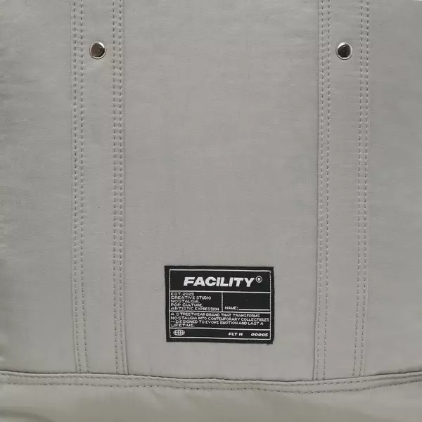 FACILITY - Discover Waterproof Totebag - Grey