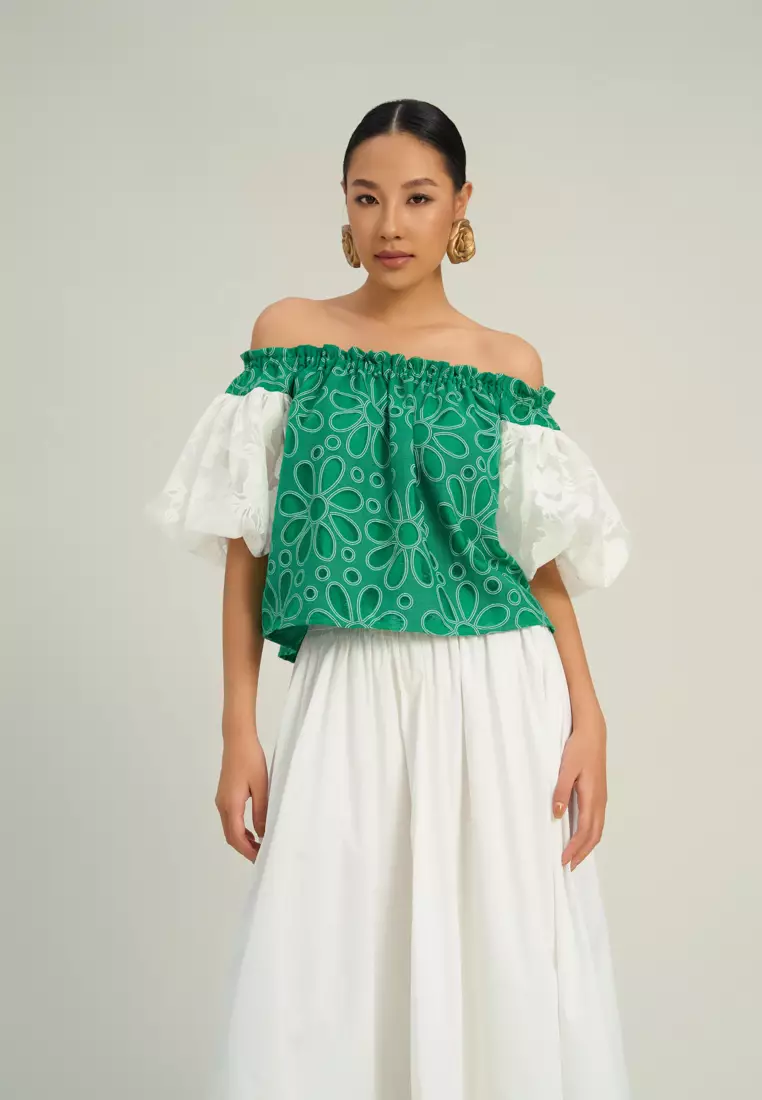 Lace Off-Shoulder Top