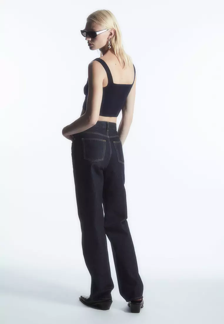 Buy COS Straight Column Jeans 2023 Online | ZALORA Singapore