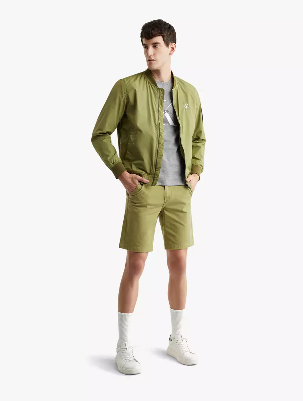 Jual Calvin Klein CALVIN KLEIN JEANS STRAIGHT CHINO SHORTS