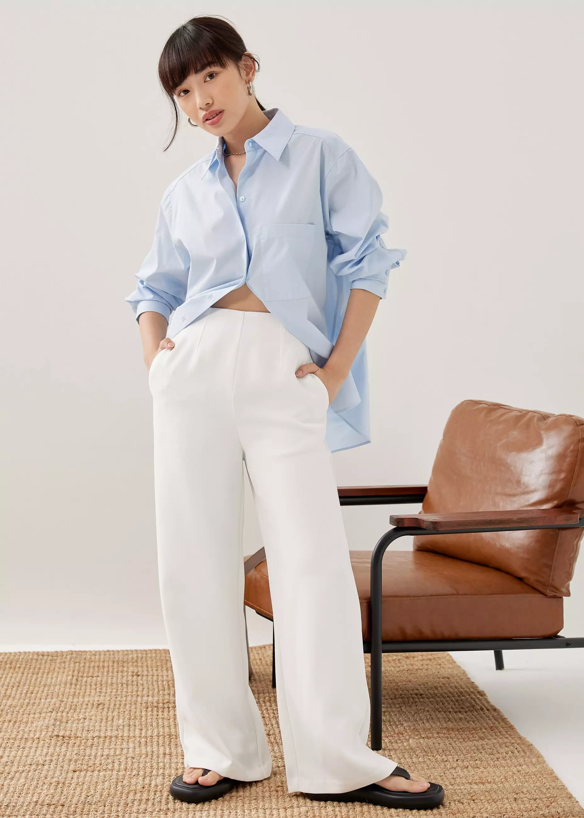 Celana Wanita - Leggy™ Chloe Wide Leg Pants