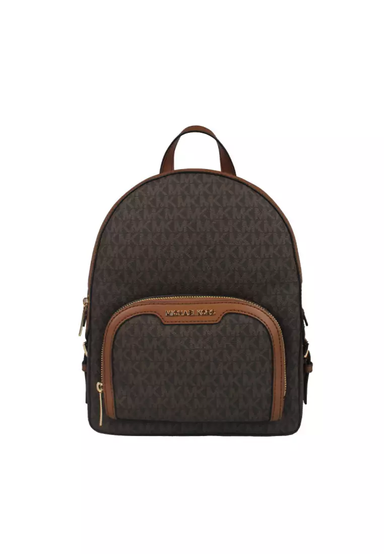 Jaycee Medium Logo Backpack In Brown 35S2G8TB2B