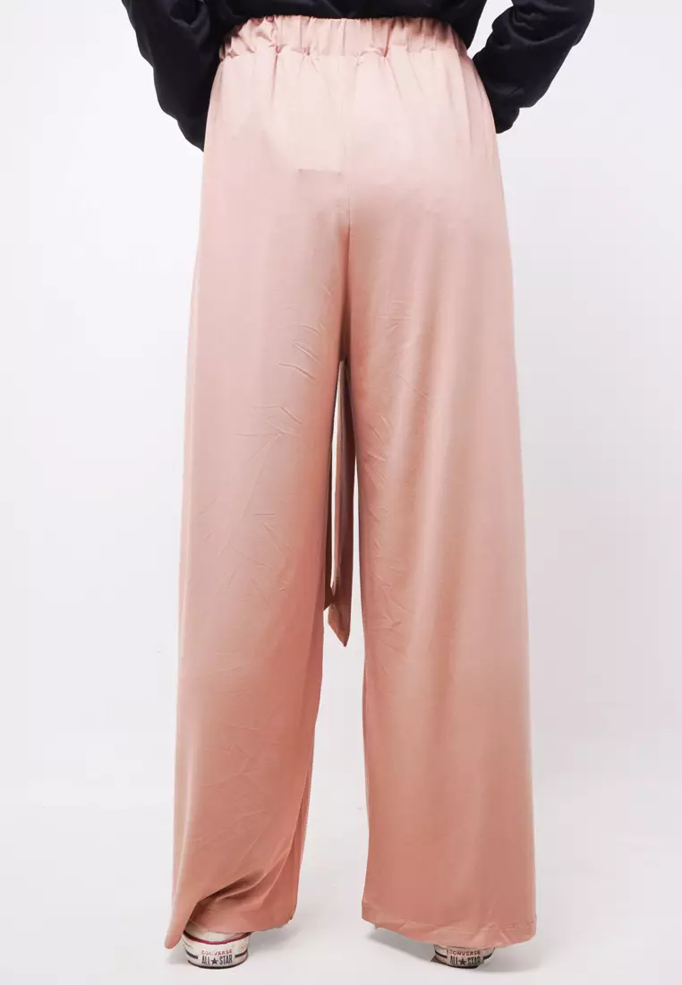 LC026 TDLA Celana Kulot Instacool Wanita KSL Khaki