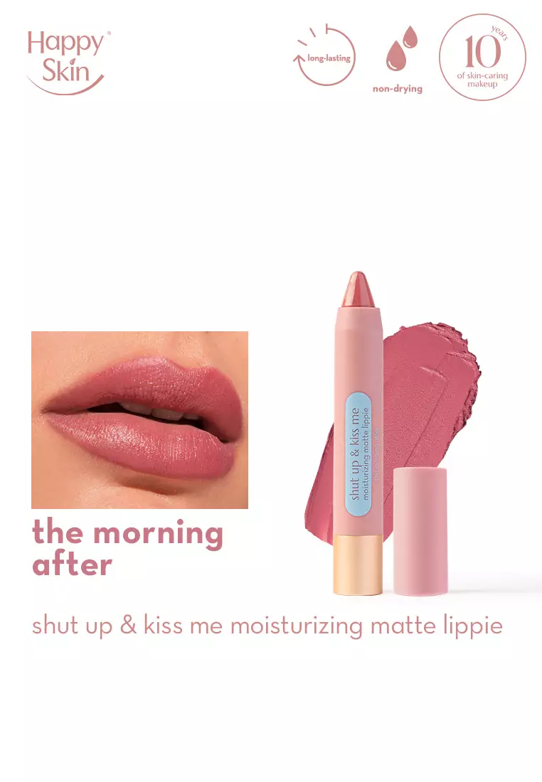 Shut Up and Kiss Me Moisturizing Matte Lippie in The Morning After